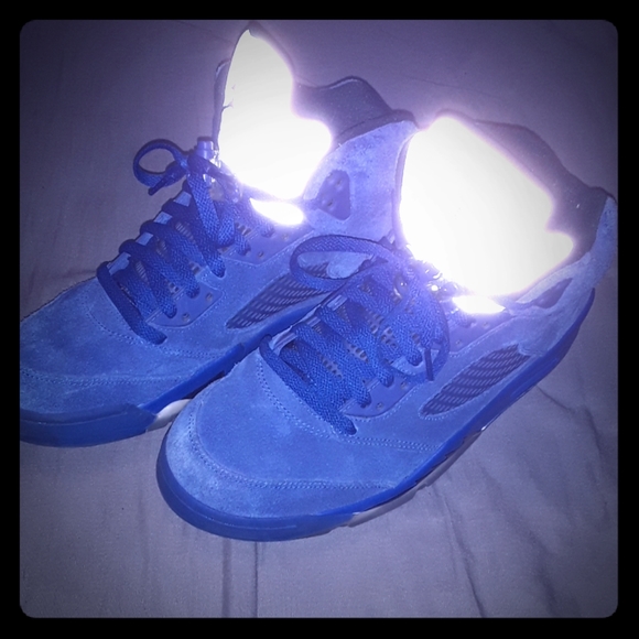 royal blue jordan 5s